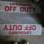 Vintage double sided lifeguard duty sign 1 thumbnail