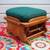 OTTOMAN GLIDER Strong Vintage Foot Rest USA Early American Furniture 1 thumbnail