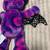 Build-A-Bear Workshop Vampire Starry Night - BAT - Purple 18" Plush 11 thumbnail