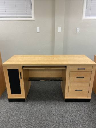 Free desk and lateral file drawer
