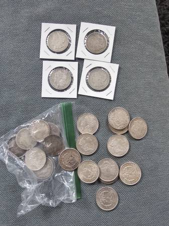 Morgan silver dollars 1
