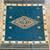 Mexican Folk Art Woven Serape Rug Blanket 1920’s Texcoco Style 50x80 1 thumbnail