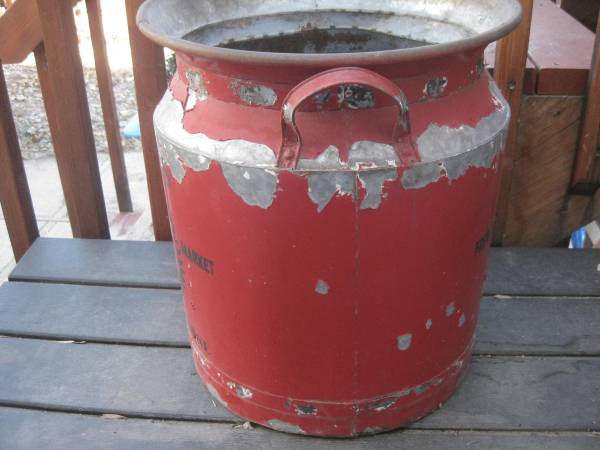 Paris French Market Milk Can 16,5" x 13,5" - 40 $ (Aurora)63469930125059123