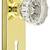 Crystal Glass Door Knobs - Interior Door Lock Set with Vintage Knobs 4 thumbnail