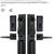 MATTE BLACK DIGITAL DOUBLE DOOR ENTRY SET - ALLNEW 3 thumbnail