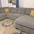 SECTIONAL SOFA COUCH WITH MATCHING OTTOMAN FREE 3 thumbnail