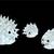 Swarovski Silver Crystal Hedgehog Animal Set of Three 3 Lot vintage Au 15 thumbnail