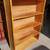 Medium solid wood bookshelf 4 thumbnail