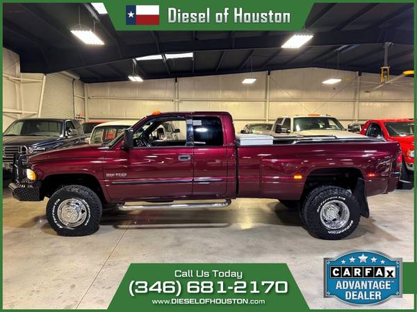 2001 DODGE RAM 3500 SLT LARAMIE 4X4 6SPD MANUAL 5.9L CUMMINS DIESEL - $37,995 (DIESEL OF HOUSTON)63613744340611123