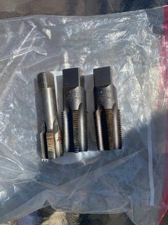 tap bits and threaders plus masonary bits and taps 1