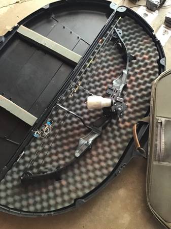 Compound bow fishing rig 1