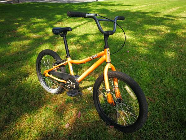 Yellow BMX 1