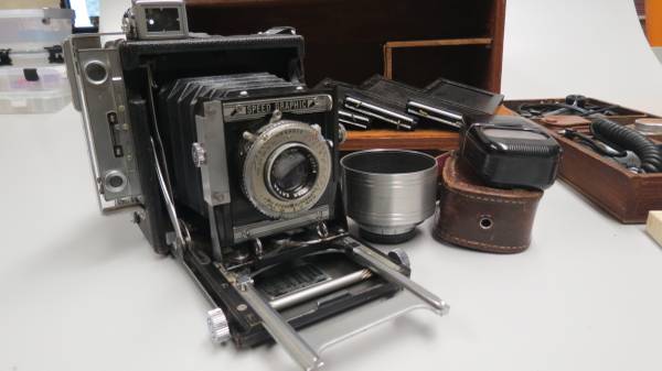 Speed Graphic Camera + Accessories 1