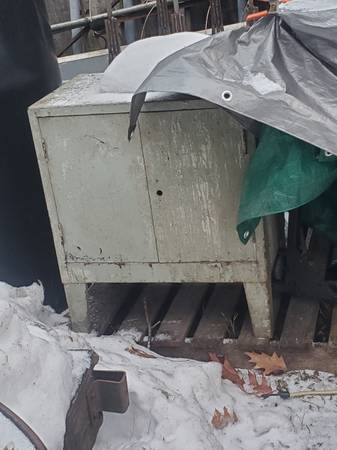 Heavy Thick Metal Cabinet Custom Made 1