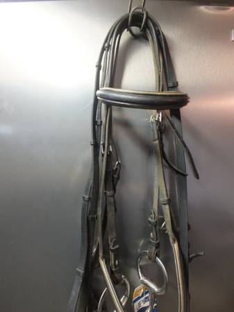HORSE BRIDLE ARC DE TRIOMPHE W BIT & REINS 1