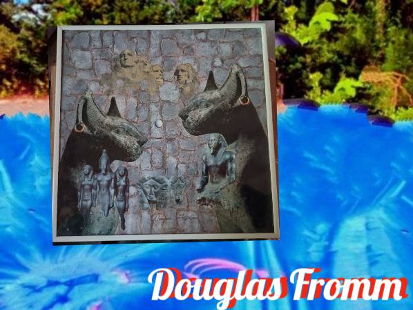 DOUGLAS FROMM COLLAGE,"TIMELESS FACES",ORIGINAL EARLY WORKWORLD RENOWN 1