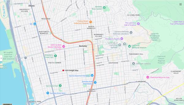 $2,250 / 2br - 690ft2 - 2 Bedrooms / 1 Bath Apartment – West Berkeley (berkeley)64045028852354122