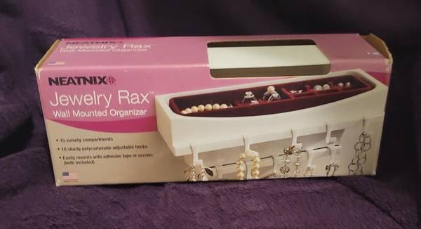 Neatnix Jewelry Rax Wall Mounted Organizer 1