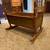 Primitive 1800s milk paint baby cradle 1 thumbnail
