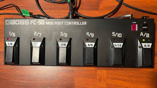 Boss FC-50 MIDI Foot Controller - musical instruments - by owner
