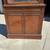 CORNER MAHOGANY CABINET BOOKCASE 6 thumbnail