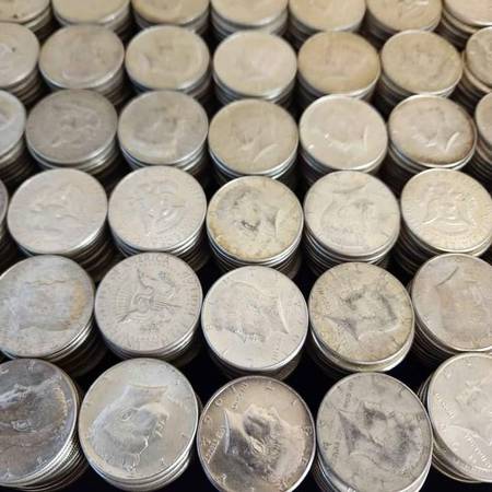 Franklins & Libertys Half  Dollars - 90% silver -  ROLLS 1