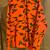 Blaze Orange Camo Hooded Sweatshirt 1 thumbnail