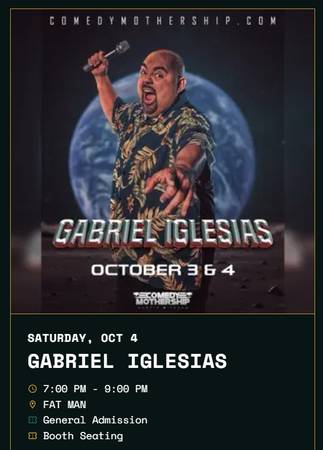 Gabriel Iglesias - Mother Ship 1