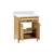 allen + roth Wallister 30-in Golden Oak Single Sink Bathroom Vanity 5 thumbnail