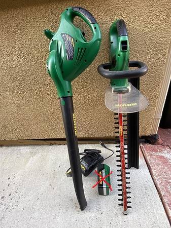 Cordless Trimmer & Blower Set 1