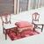 Pair  DREXEL  Early 20th Century Antique Mahogany Shield Back Chairs 18 thumbnail