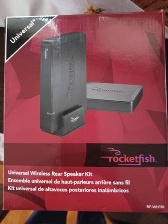 Rocketfish Wireless Rear Speaker Kit 1