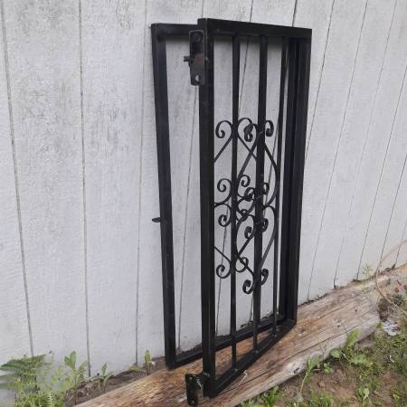 Wrought Iron Security Panel Gated 1