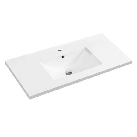 Dowell Topmount Bathroom Ceramic Basin 000 3618BT 1