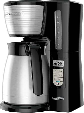 Like new BLACK+DECKER 12-Cup Thermal Programmable Coffee maker 1