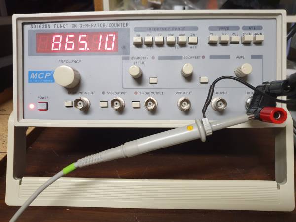 Function Generator MCP SG1638N 1