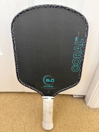 Six Zero Coral Pro Widebody Pickleball Paddle 1