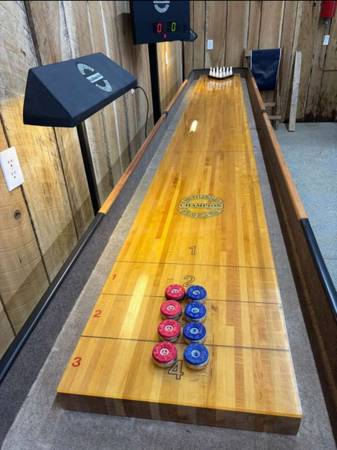 Shuffle board table 1