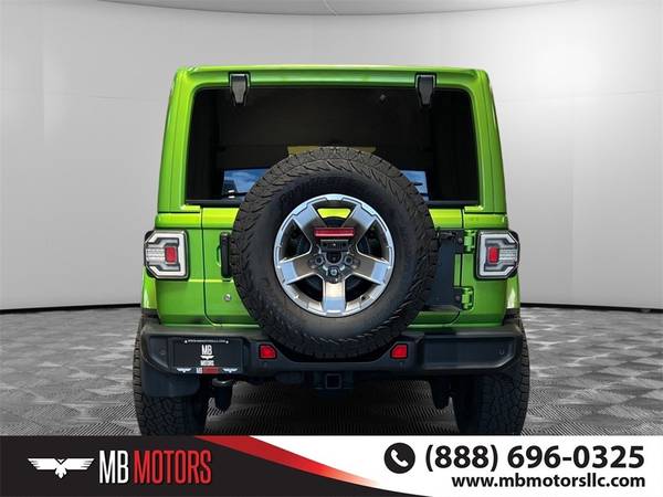 2018 Jeep Wrangler 4x4 4WD Unlimited Sahara SUV - $24,400 (LLAME O ENVÍE UN MENSAJE HOY MB Motors LLC)63470886739329123