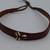 Vintage Handmade Leather African Cowrie Shell Sash Tie Belt 2 thumbnail
