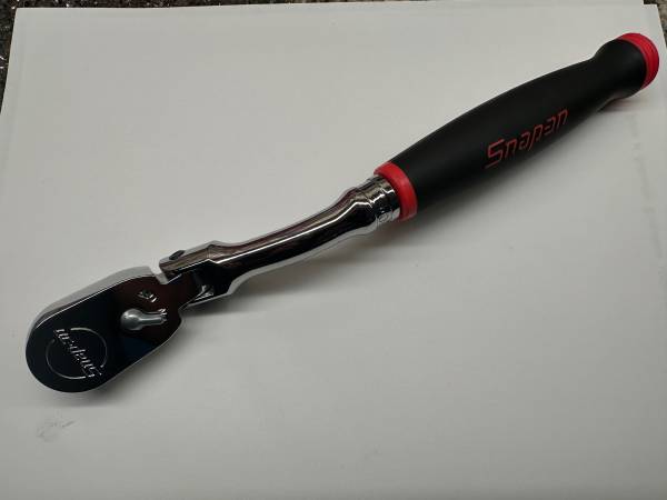 New Snap on 3/8" Drive Offset Flex Head Ratchet 1