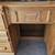 Vtg Western, Country, Farmhouse Style Desk/Vanity w/Mirror, Maple Wood 4 thumbnail