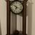 Howard Miller Wrought Iron Pendulum Wall Clock 1 thumbnail