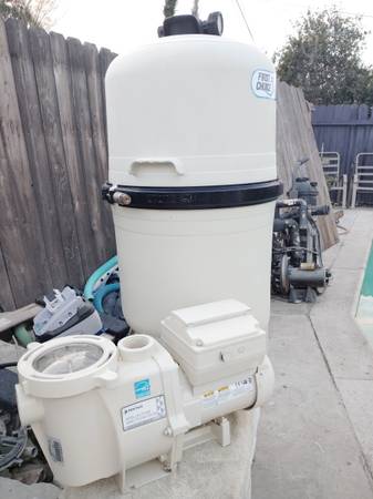 Pump and filter combo 1