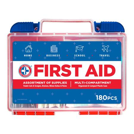 First Aid Kits..180 piece - Qty of 10...Fresh...Nice 1