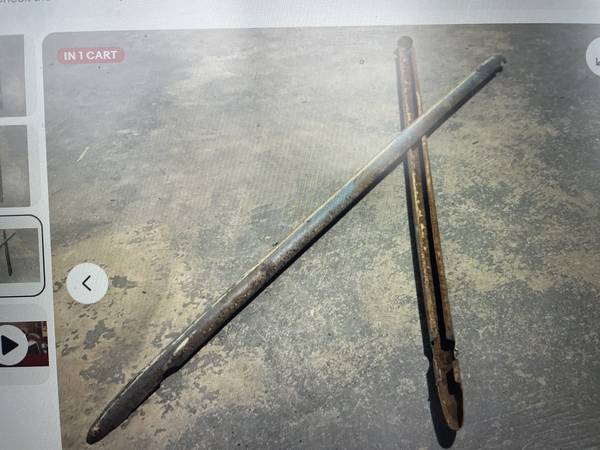 42-47 ford truck hood side moldings wanted 1