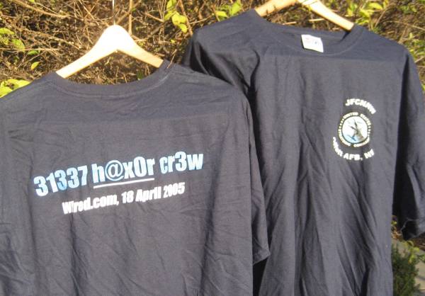 FS: JFCNNW 31337 hacker DEFCON tshirt size XL 1