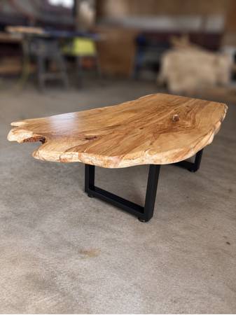 Live Edge Maple Coffee Table 1