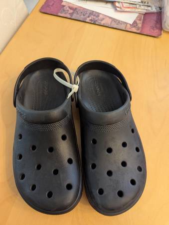 Black Crocs Clogs (New Size 12) 1