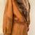 Vintage Brown Leather Coat with Fox Collar 3 thumbnail